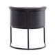 Bali Black Faux Leather Dining Chair MHC-DC044-BK