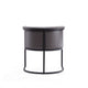 Bali Pebble and Black Faux Leather Dining Chair MHC-DC044-PE