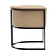 Bali Tan and Black Faux Leather Dining Chair MHC-DC044-TN