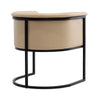 Bali Tan and Black Faux Leather Dining Chair MHC-DC044-TN