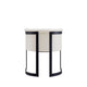Corso Leatherette Dining Chair with Metal Frame in Cream MHC-DC046-CR