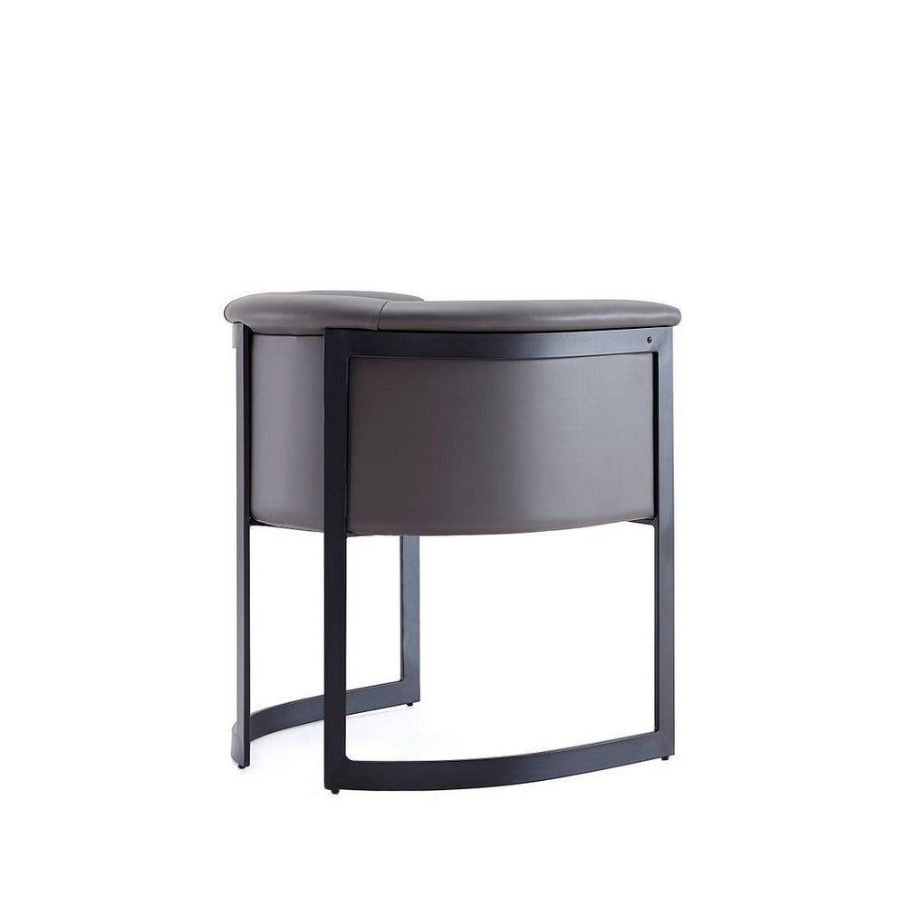 Corso Leatherette Dining Chair with Metal Frame in Grey MHC-DC046-PE