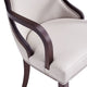 Grand Faux Leather Dining Armchair in Light Grey MHC-DC048AR-LG