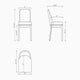 Gansevoort Modern Faux Leather Dining Chair in Light Grey (Set of 2) MHC-DC051-LG