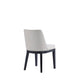 Gansevoort Modern Faux Leather Dining Chair in Light Grey (Set of 2) MHC-DC051-LG