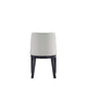 Gansevoort Modern Faux Leather Dining Chair in Light Grey (Set of 2) MHC-DC051-LG