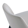 Gansevoort Modern Faux Leather Dining Chair in Light Grey (Set of 2) MHC-DC051-LG