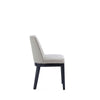 Gansevoort Modern Faux Leather Dining Chair in Stone Grey (Set of 2) MHC-DC051-ST