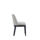 Gansevoort Modern Faux Leather Dining Chair in Stone Grey (Set of 2) MHC-DC051-ST