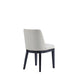 Gansevoort Modern Faux Leather Dining Chair in Stone Grey (Set of 2) MHC-DC051-ST