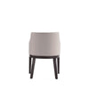 Gansevoort Modern Faux Leather Dining Armchair in Light Grey MHC-DC051AR-LG