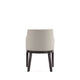 Gansevoort Modern Faux Leather Dining Armchair in Stone Grey MHC-DC051AR-ST