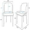 Flor Fabric Dining Chair in Grey MHC-DC052-GY
