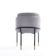 Flor Fabric Dining Chair in Grey MHC-DC052-GY