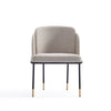 Flor Fabric Dining Chair in Wheat MHC-DC052-WT
