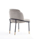 Flor Fabric Dining Chair in Wheat MHC-DC052-WT