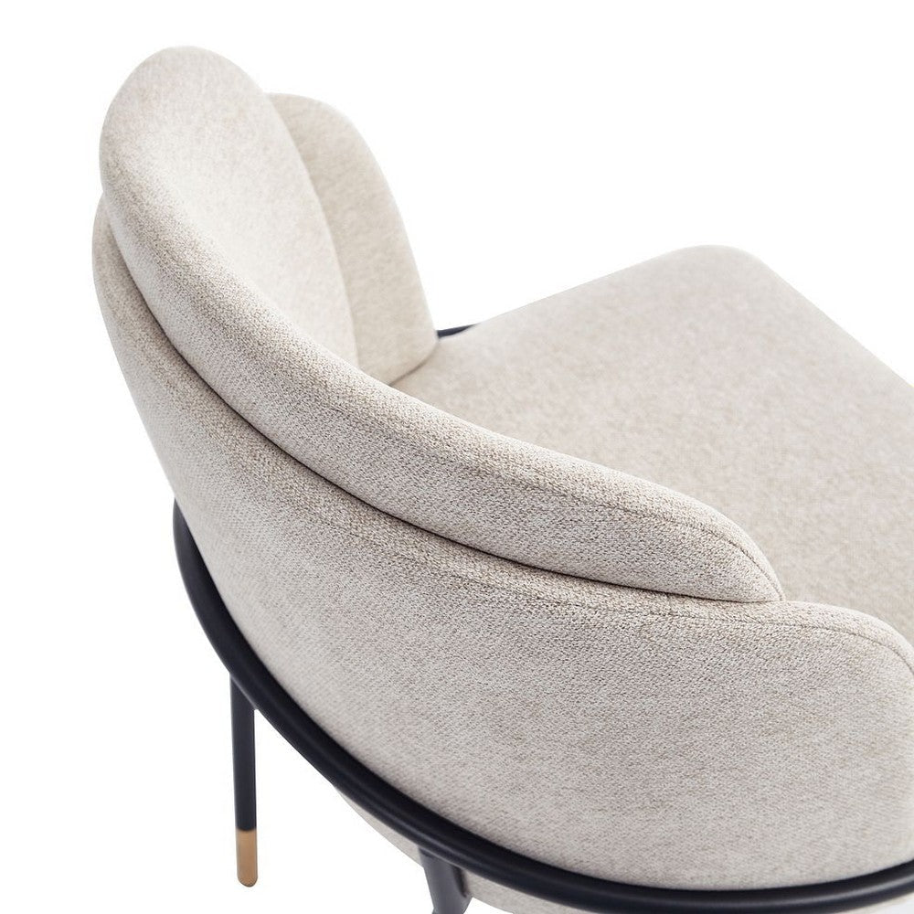 Flor Fabric Dining Chair in Wheat MHC-DC052-WT