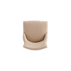 Shubert Modern Faux Leather and Velvet Dining Chair in Tan (Set of 2) MHC-DC055-TN