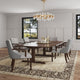 Shubert Modern Faux Leather and Velvet Dining Armchair in Light Grey MHC-DC055AR-LG