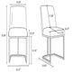 Serena Faux Leather Dining Chair in Cream MHC-DC056-CR