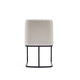 Serena Faux Leather Dining Chair in Cream MHC-DC056-CR