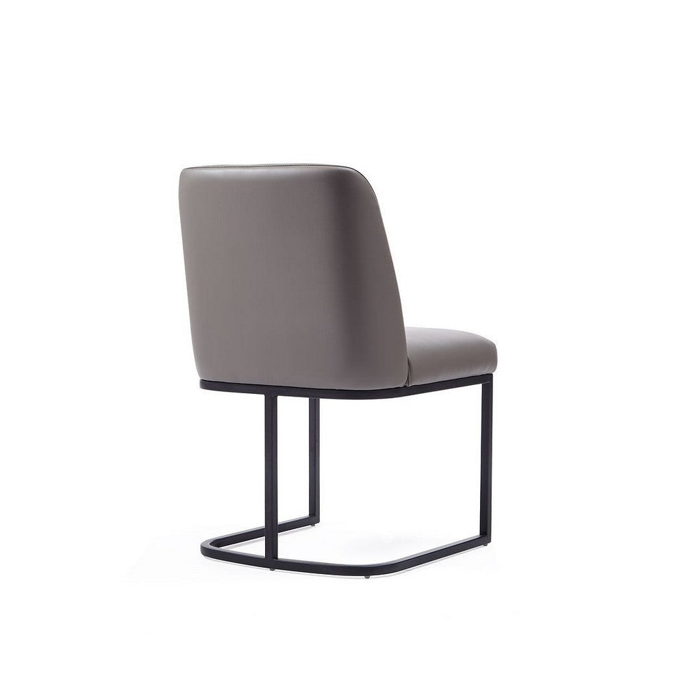 Serena Faux Leather Dining Chair in Grey MHC-DC056-GY