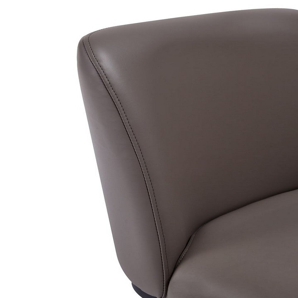 Serena Faux Leather Dining Chair in Grey MHC-DC056-GY