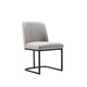 Serena Faux Leather Dining Chair in Light Grey MHC-DC056-LG