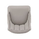 Modern Eda Velvet and Leatherette Dining Chair in Grey MHC-DC073-GY