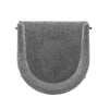 Modern Lia Boucle Dining Armchair in Grey MHC-DC074-GY