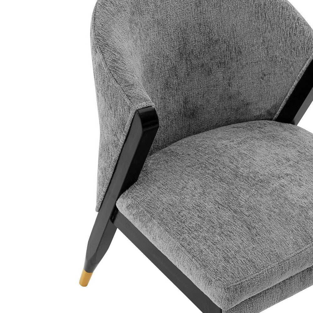 Modern Ola Boucle Dining Chair in Grey MHC-DC075-GY