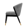 Modern Ola Boucle Dining Chair in Grey MHC-DC075-GY