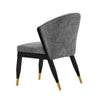Modern Ola Boucle Dining Chair in Grey MHC-DC075-GY