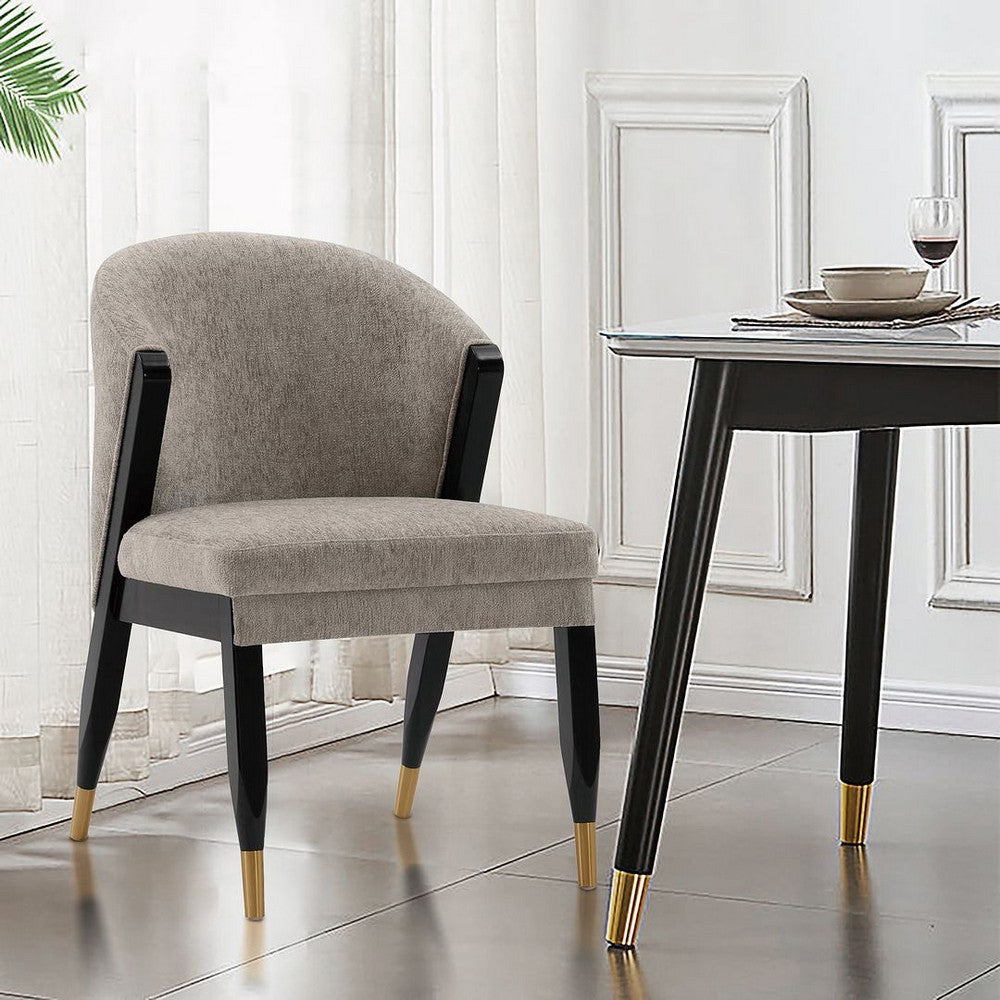 Modern Ola Boucle Dining Chair in Stone MHC-DC075-ST