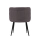 Modern Kaya Pleated Velvet Dining Chair in Grey MHC-DC080-GY