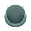 Modern Kaya Pleated Velvet Dining Chair in Mint Green MHC-DC080-MG