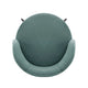 Modern Kaya Pleated Velvet Dining Chair in Mint Green MHC-DC080-MG