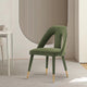Modern Neda Velvet Dining Chair in Olive Green MHC-DC081-OG