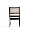 Hamlet Dining Chair in Black and Natural Cane - Set of 2 MHC-DCCA03-BK