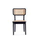 Giverny Dining Chair in Black and Natural Cane - Set of 2 MHC-DCCA04-BK