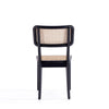 Giverny Dining Chair in Black and Natural Cane - Set of 2 MHC-DCCA04-BK