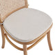 Paragon Dining Chair 1.0 with Cream Cushions in Nature and Cane - Set of 2 MHC-DCCA05-OM