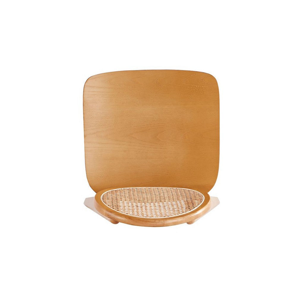 Versailles Round Dining Chair in Nature Cane - Set of 2 MHC-DCCA11-NA