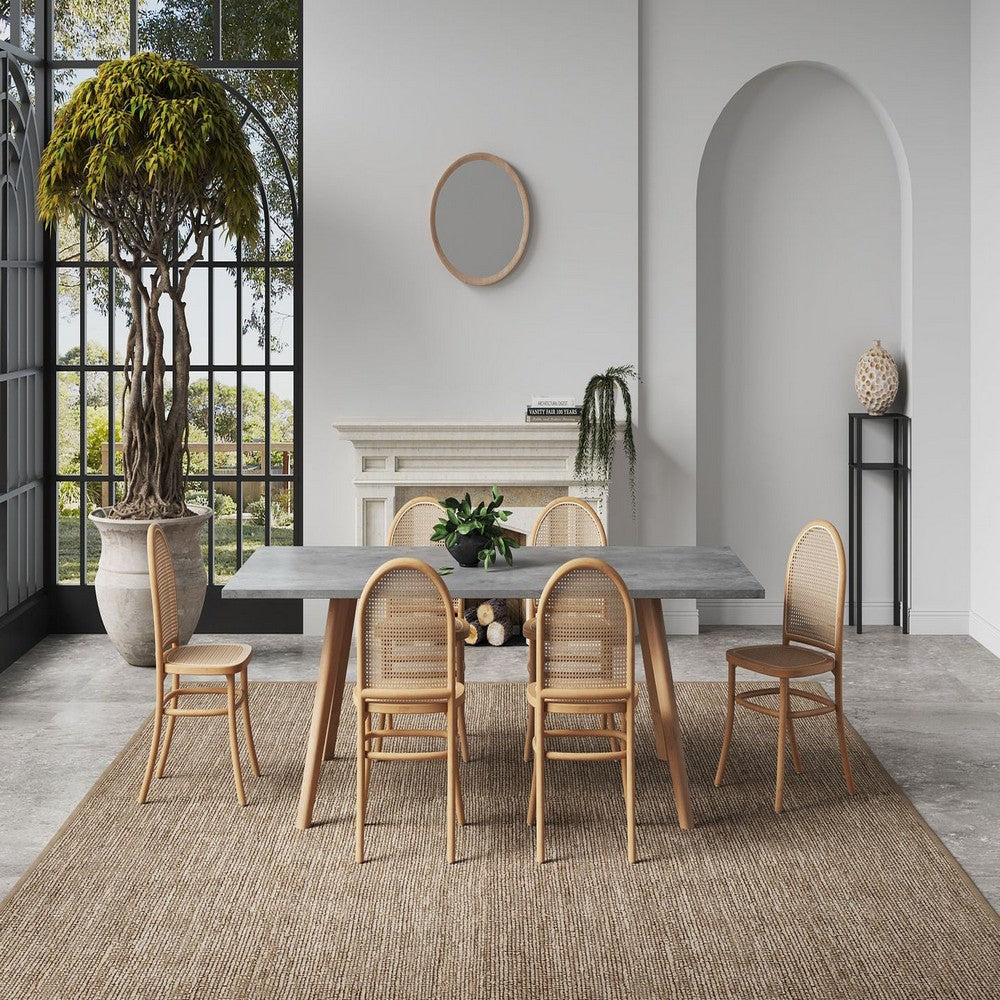 Paragon Dining Chair 2.0 in Nature and Cane - Set of 2 MHC-DCCA12-NA