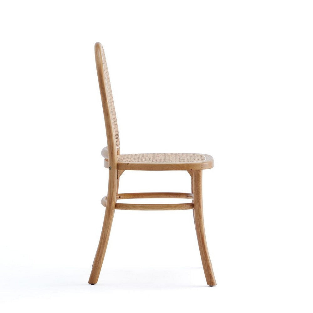 Paragon Dining Chair 2.0 in Nature and Cane - Set of 2 MHC-DCCA12-NA