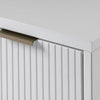 Granville Tall 23.62’’ Modern Narrow Dresser with 5 Full Extension Drawers in White MHC-DR-5001