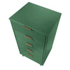 Granville Tall 23.62’’ Modern Narrow Dresser with 5 Full Extension Drawers in Sage Green MHC-DR-5003