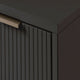 Granville Tall 23.62’’ Modern Narrow Dresser with 5 Full Extension Drawers in Dark Grey MHC-DR-5005