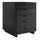 Granville Tall 23.62’’ Modern Narrow Dresser with 5 Full Extension Drawers in Dark Grey MHC-DR-5005
