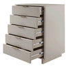 Granville Tall 23.62’’ Modern Narrow Dresser with 5 Full Extension Drawers in Light Grey MHC-DR-5006